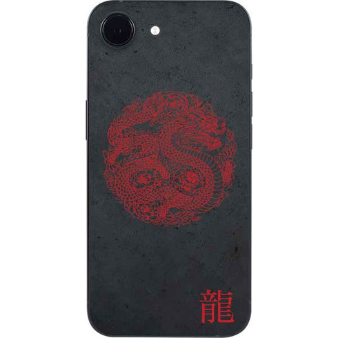 Red Dragon iPhone 16e Skin